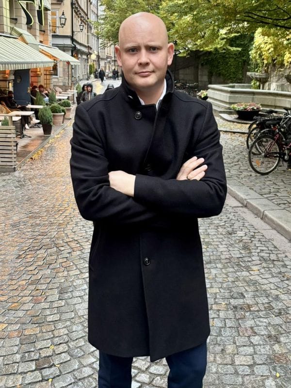 Copenhagen Jakob Engel-Schmidt Black Coat