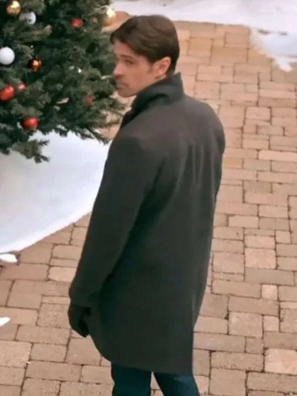 Corey Sevier The Christmas Charade Grey Coat