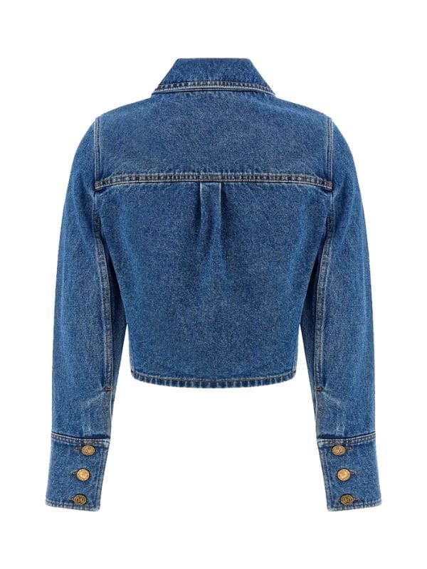 Count My Lies Lindsay Lohan Denim Jacket Blue