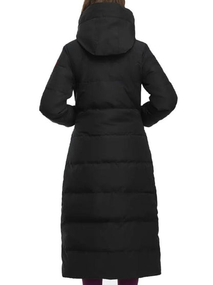 Count My Lies Shailene Woodley Puffer Coat Black