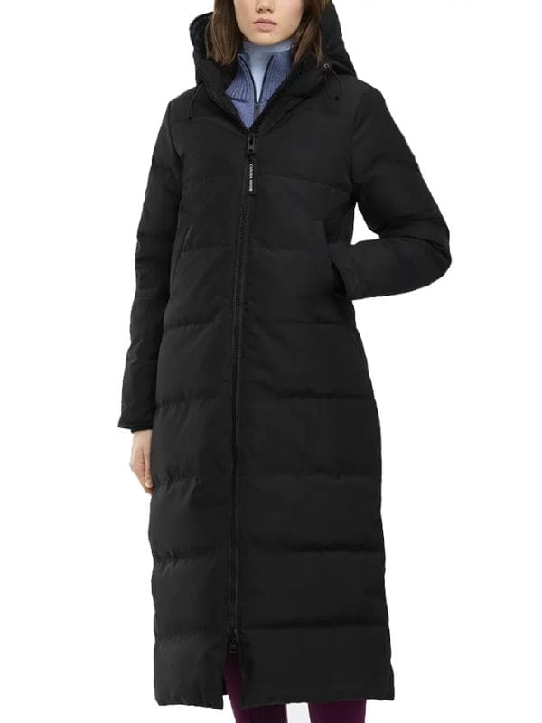 Count My Lies Shailene Woodley Puffer Coat Black