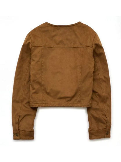 Count My Lies Sloane Caraway Brown Jacket