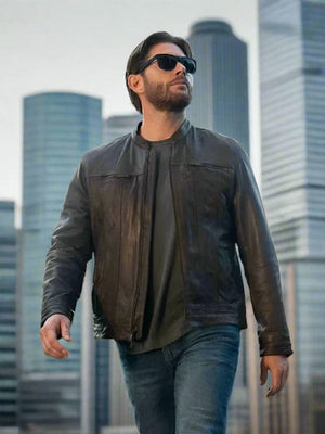 Countdown 2025 Jensen Ackles Leather Jacket