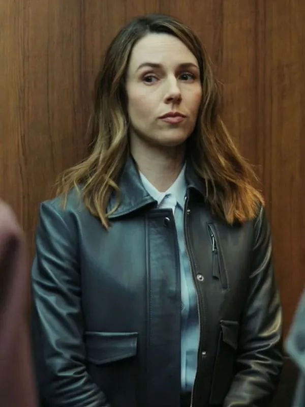Cross S02 Alona Tal Black Leather Jacket