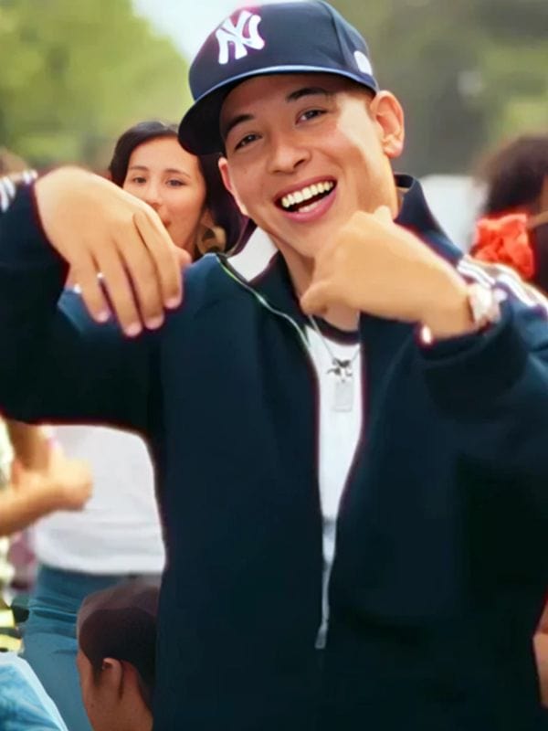 Daddy Yankee Sonriele Blue Track Jacket - Shop Now