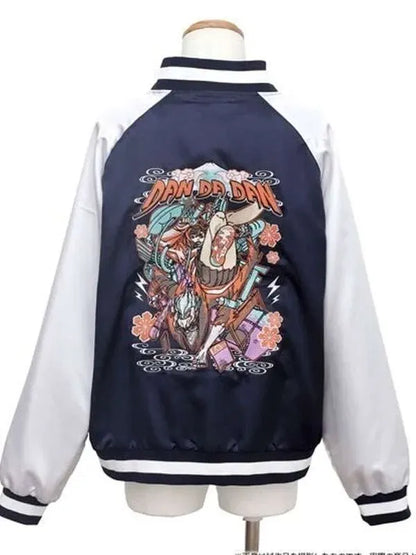 Dandadan Souvenir Varsity Jacket