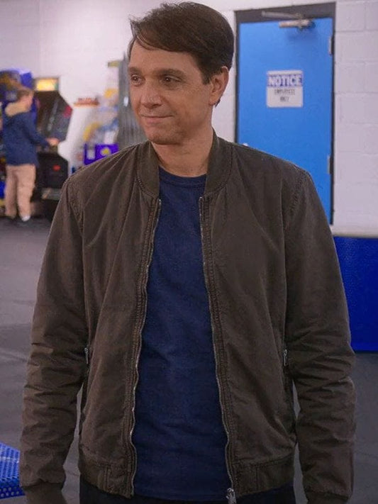 Daniel LaRusso Cobra Kai S04 Brown Bomber Jacket Daniel LaRusso Cobra Kai S04 Brown Bomber Jacket