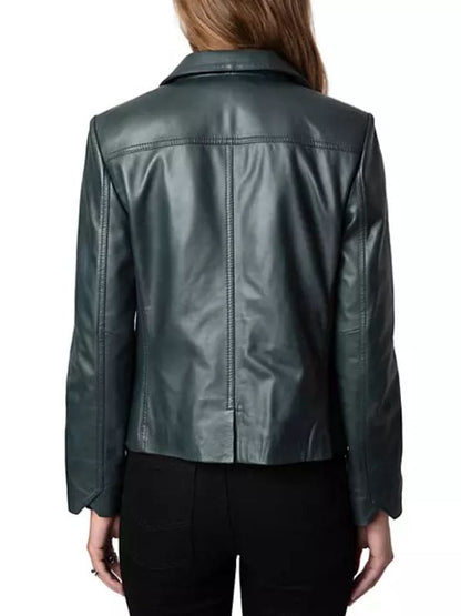 Daphne High Potential S01 Leather Jacket
