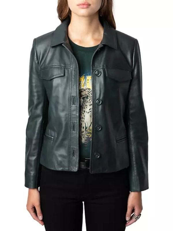 Daphne High Potential S01 Leather Jacket