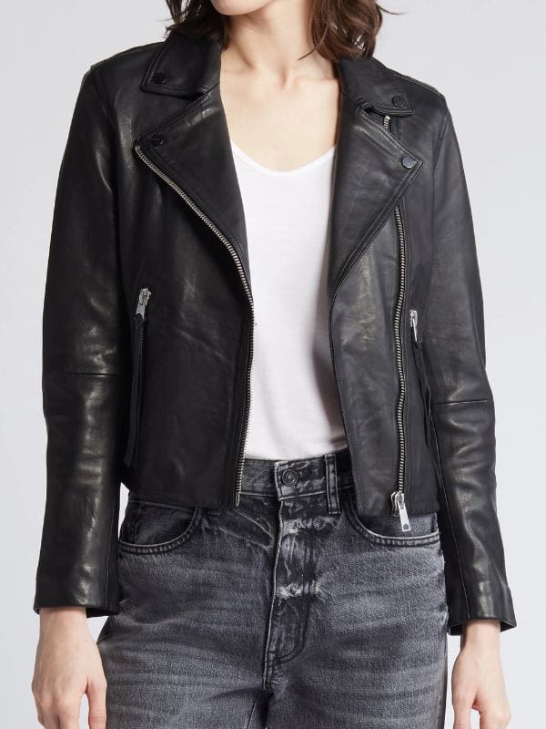 Days Of Our Lives 2025 Jada Hunter Leather Biker Jacket