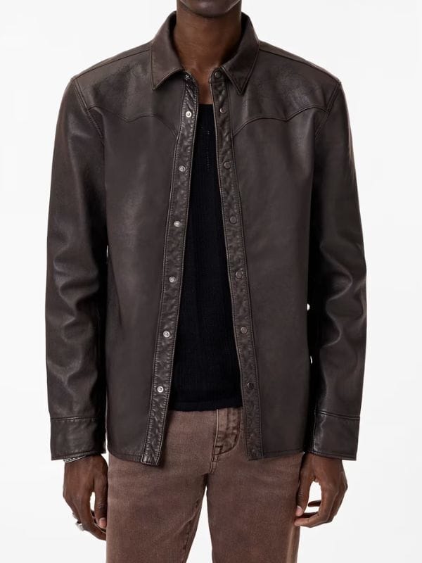 Days of our Lives 2026 Brady Black Brown Jacket