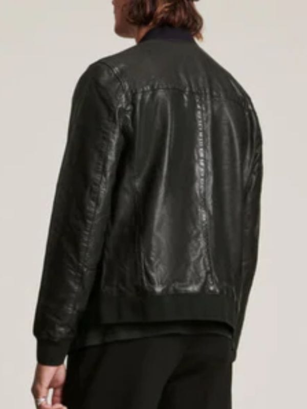 Days Of Our Lives Doug Williams III Leather Bomber Jacket