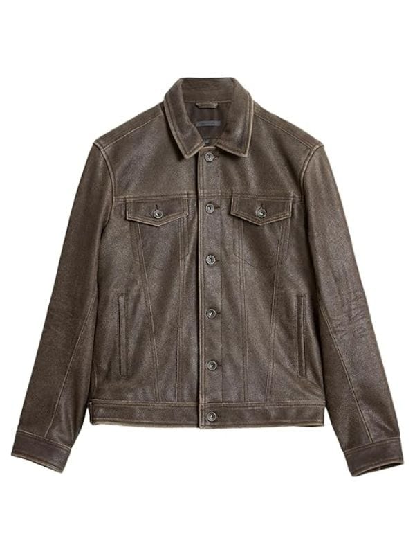 Days Of Our Lives Kerry Youmans Distressed Leather Jacket
