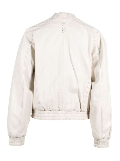 Days Of Our Lives Sophia Choi Off White Leather Jacket Days Of Our Lives Sophia Choi Off White Leather Jacket