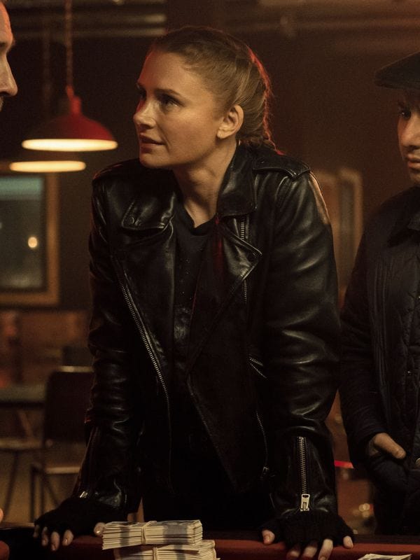 Deep Cover 2025 Bryce Dallas Howard Leather Biker Jacket Deep Cover 2025 Bryce Dallas Howard Leather Biker Jacket