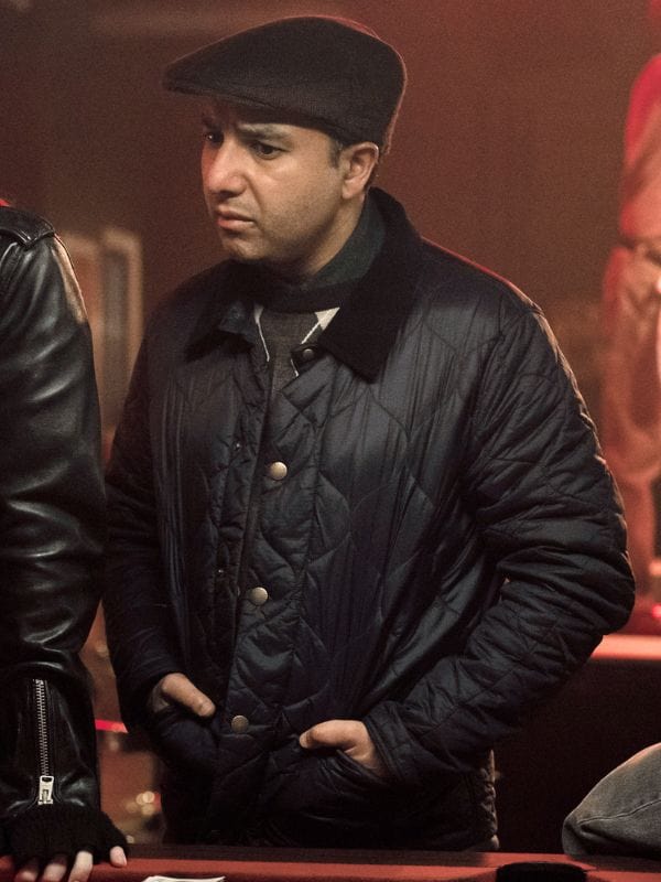 Deep Cover 2025 Nick Mohammed Quilted Jacket