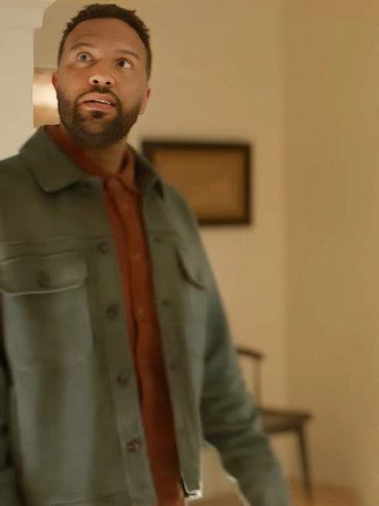 Dennis No Good Deed S01 Grey Jacket