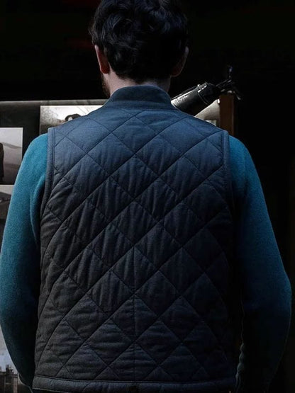 Dept Q S01 Carl Morck Quilted Vest Green
