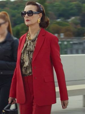 Diane Rovel La Maison S01 Red Blazer