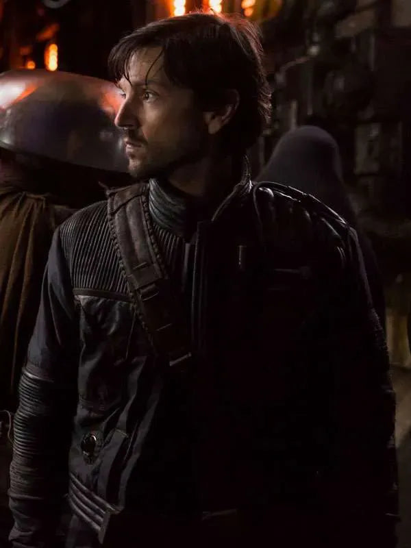 Diego Luna Andor S02 Leather Jacket