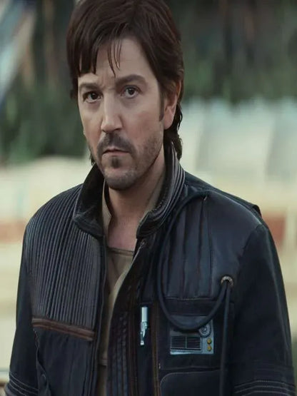 Diego Luna Andor S02 Leather Jacket
