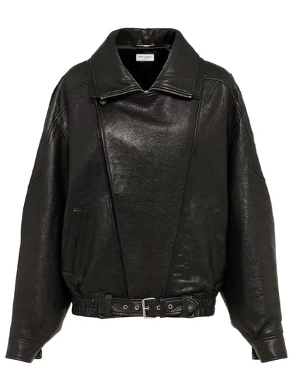 Dinner Night NYC 2026 Taylor Swift Black Leather Jacket