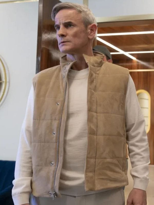 Doctor Odyssey S01 Ben Farrow Beige Vest