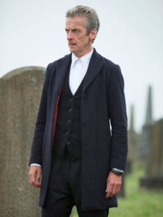 Doctor Who 12th Doctor Blue Coat Peter Capaldi Doctor Who 12th Doctor Blue Coat