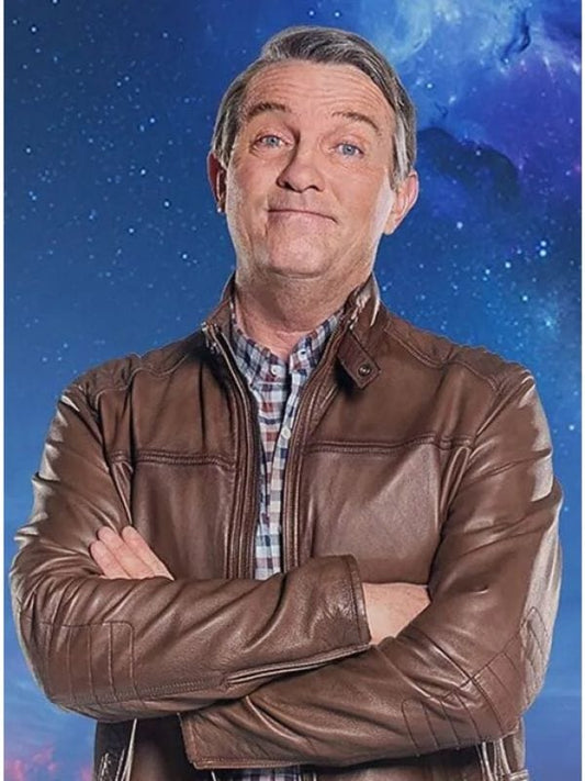 Doctor Who Graham O'Brien Brown Leather Jacket Doctor Who Graham O'Brien Brown Leather Jacket