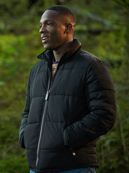 Tosin Cole Doctor Who Ryan Sinclair Black Jacket