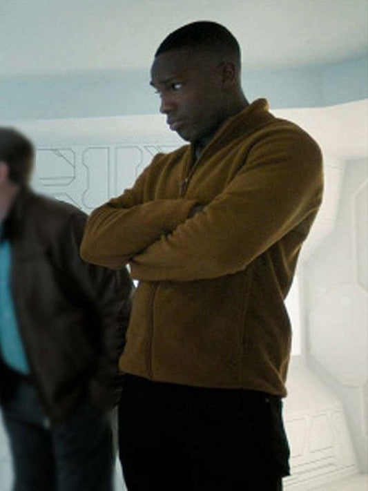Tosin Cole Doctor Who Ryan Sinclair Yellow Jacket