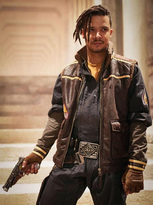 Vinder Doctor Who S13 Jacob Anderson Brown Vest