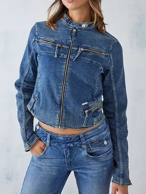 Doctor Who S15 Millie Gibson Denim Jacket Doctor Who S15 Millie Gibson Denim Jacket