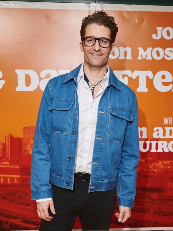 Dog Day Afternoon Event Matthew Morrison Denim Jacket