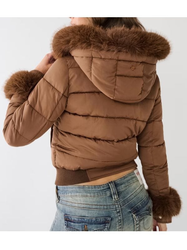 Dope Thief 2025 Liz Caribel Sierra Brown Puffer Jacket Dope Thief 2025 Liz Caribel Sierra Brown Puffer Jacket