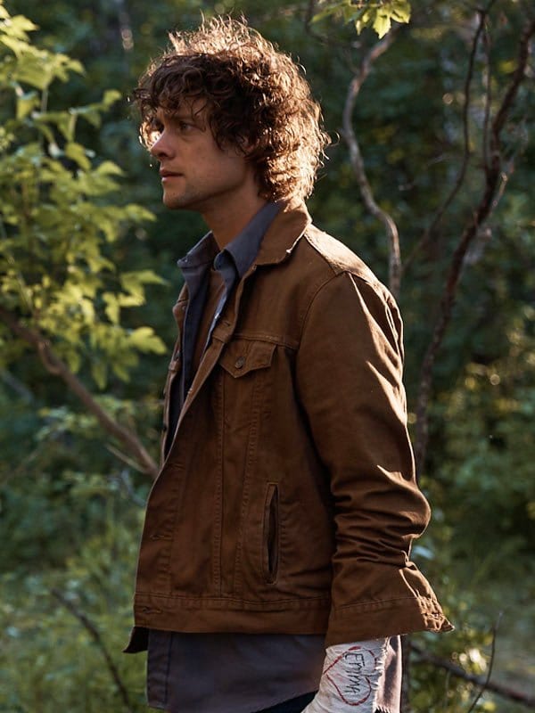 Douglas Smith Die Alone 2024 Brown Jacket