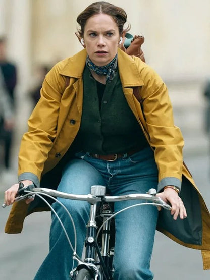 Down Cemetery Road S01 Ruth Wilson Coat