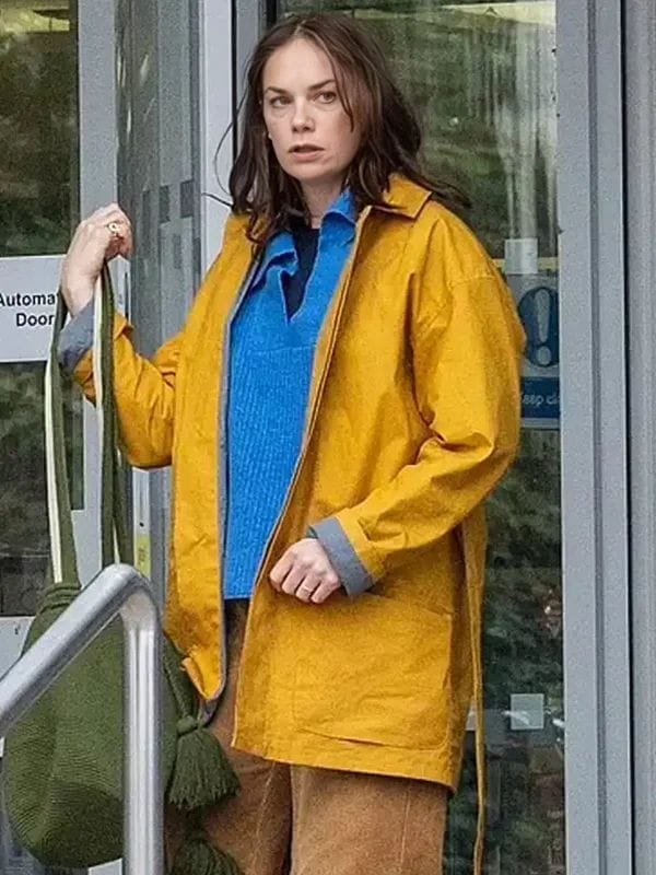 Down Cemetery Road S01 Ruth Wilson Coat