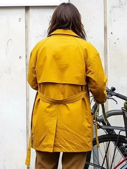 Down Cemetery Road S01 Ruth Wilson Coat