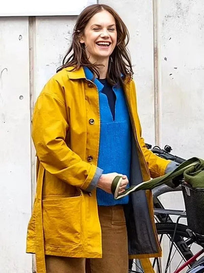 Down Cemetery Road S01 Ruth Wilson Coat