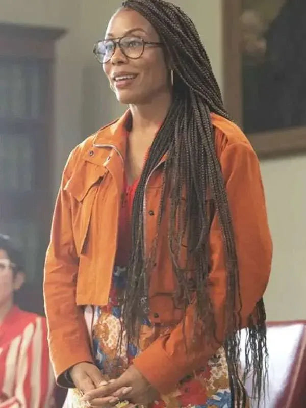 Dr. Nya Wallace And Just Like That Cropped Jacket