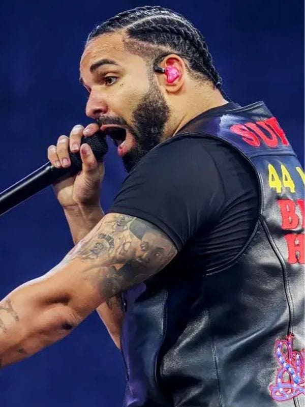 Drake Wireless Festival 2025 Black Vest