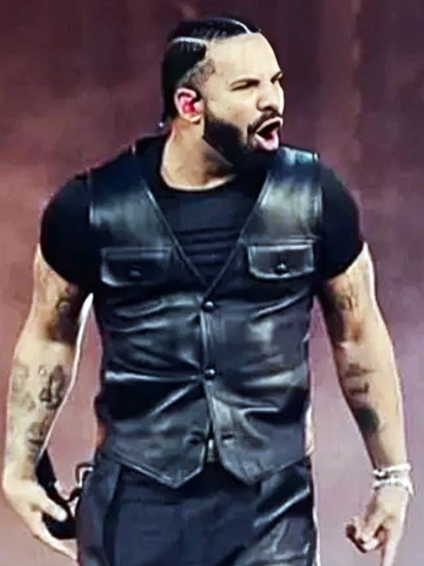 Drake Wireless Festival 2025 Black Vest