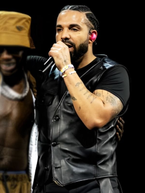 Drake Wireless Festival 2025 Black Vest