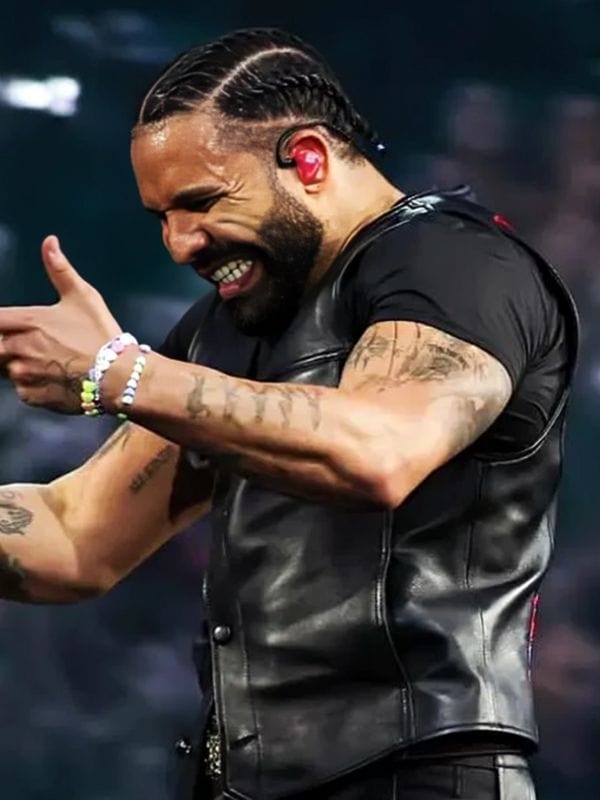 Drake Wireless Festival 2025 Black Vest