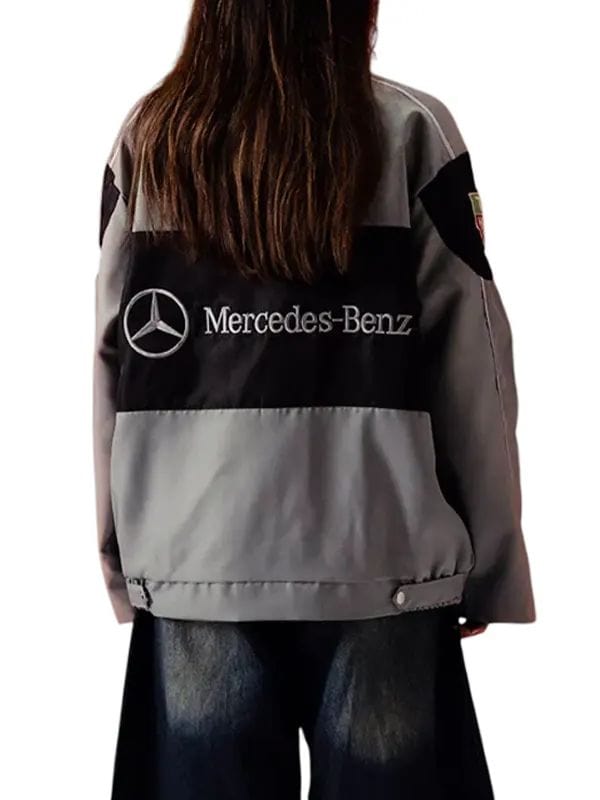 Unisex DRIFT Grey Racer Jacket