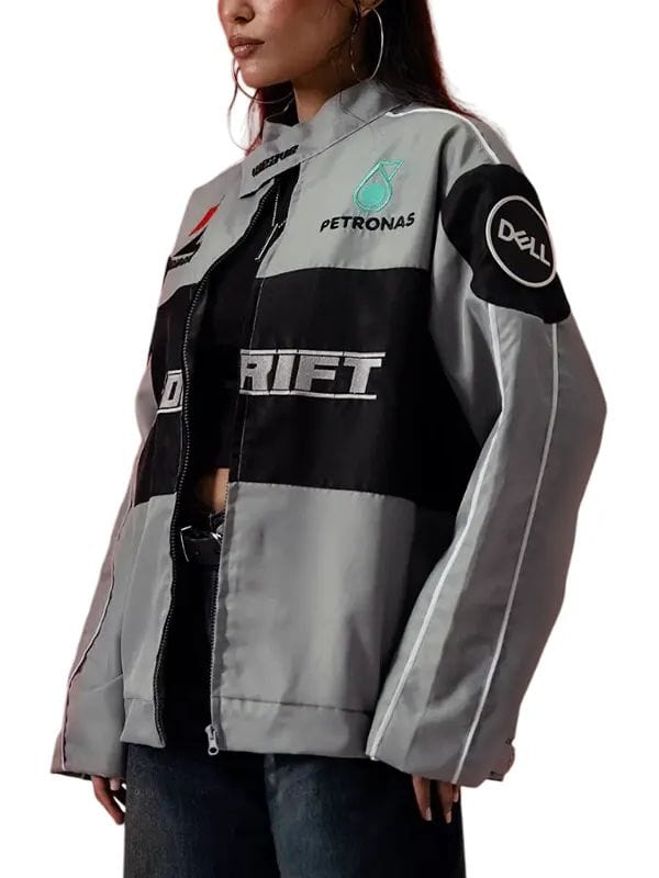 Unisex DRIFT Grey Racer Jacket