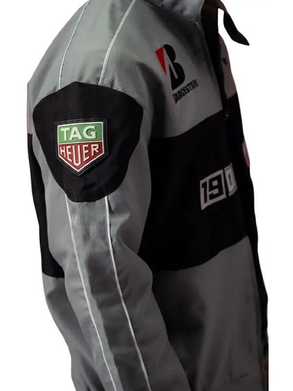 Unisex DRIFT Grey Racer Jacket