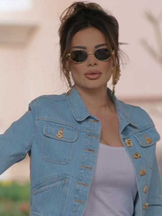 Dubai Bling S03 Jwana Karim Denim Jacket