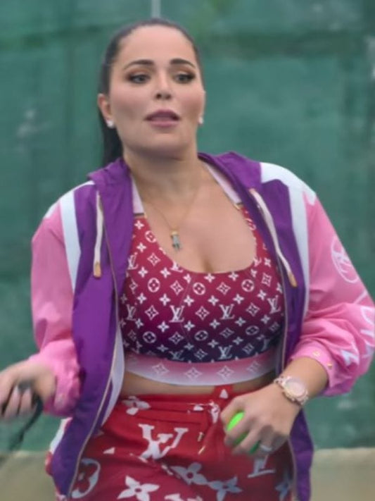 Dubai Bling S03 Mona Kattan Colorblock Jacket
